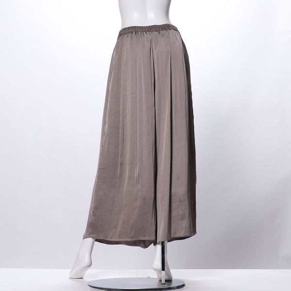 ドレープサテンパンツ