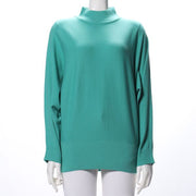 ボトルネックハイゲージニット