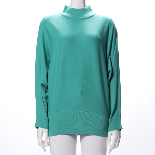 ボトルネックハイゲージニット