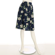 フラワープリントフレアスカート