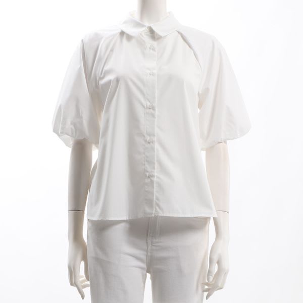 ボリューム袖ブラウス