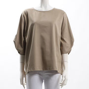 ボリュームスリーブカットソー