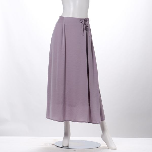 サイドレースアップフレアスカート