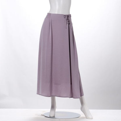 サイドレースアップフレアスカート