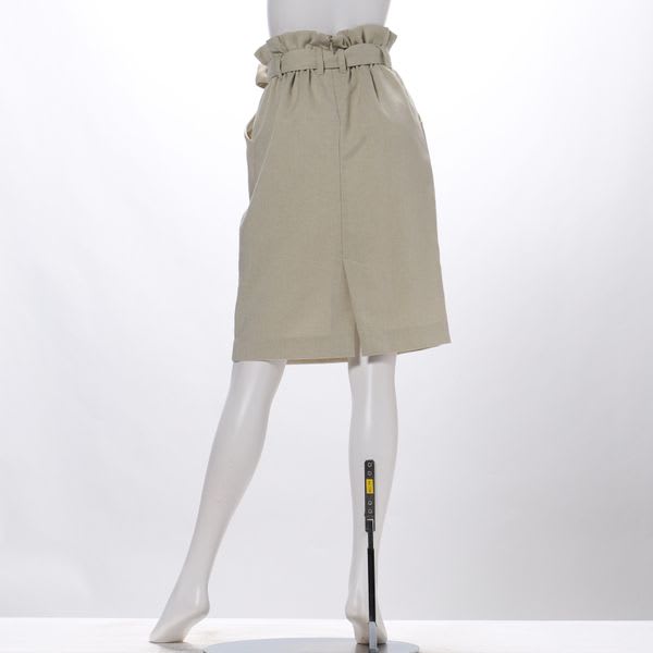 リボンベルト付きタイトスカート