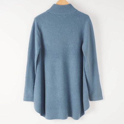 ボトルネックゆったりニット