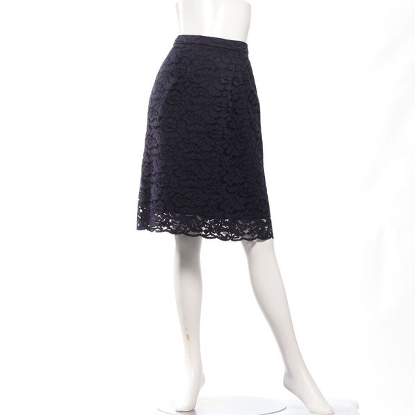 ラップ風総レーススカート