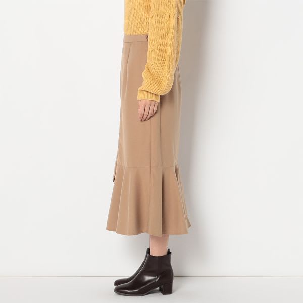 イレギュラーヘムマーメイドスカート