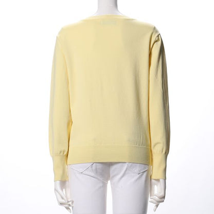 ベーシックボートネックニット