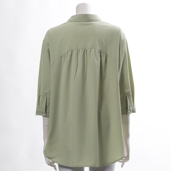 バックテールビックシルエットブラウス