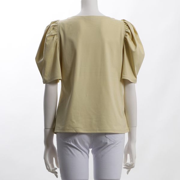 ボリュームスリーブカットソー