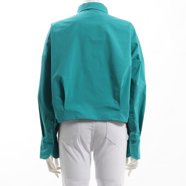 アウトポケットタックシャツ