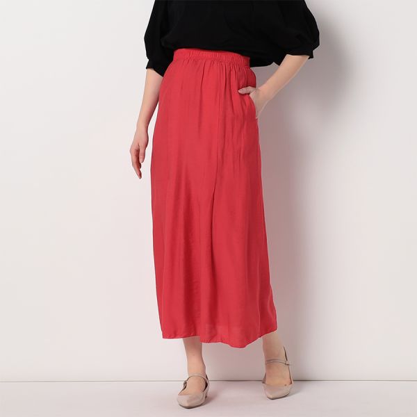 Iラインシルエットワッシャースカート