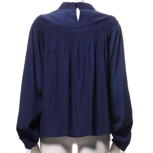 ヨークギャザーブラウス