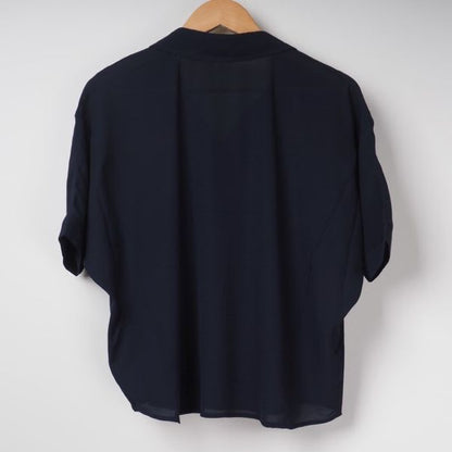 ドルマンスリーブスキッパーブラウス