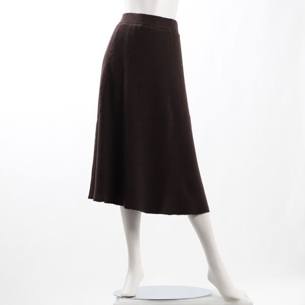 ニットフレアスカート