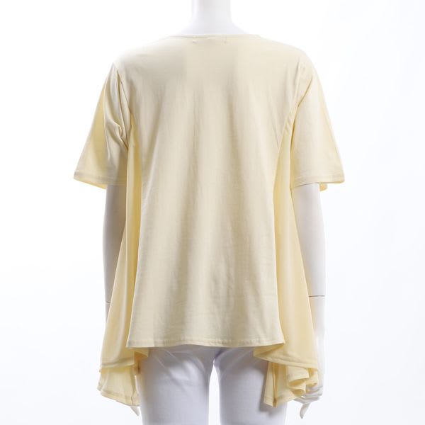 サイドデザインカットソー