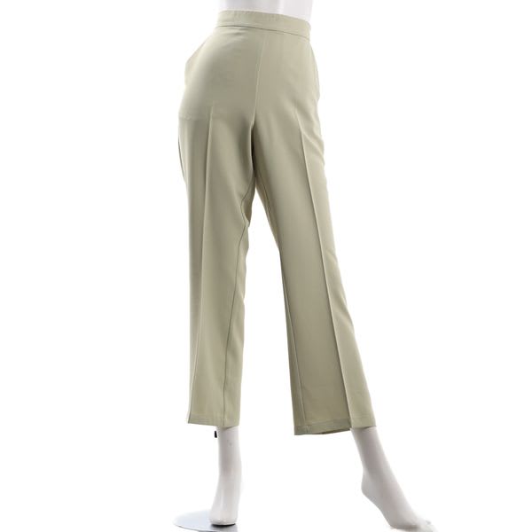 スリムストレートフレアパンツ