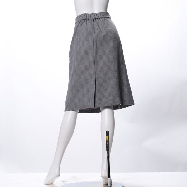 チェック柄ボックスプリーツスカート