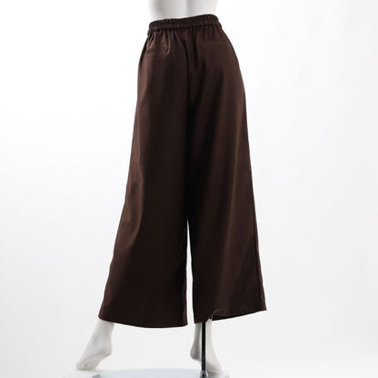 バックゴムワイドパンツ