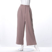 タック入りワイドパンツ