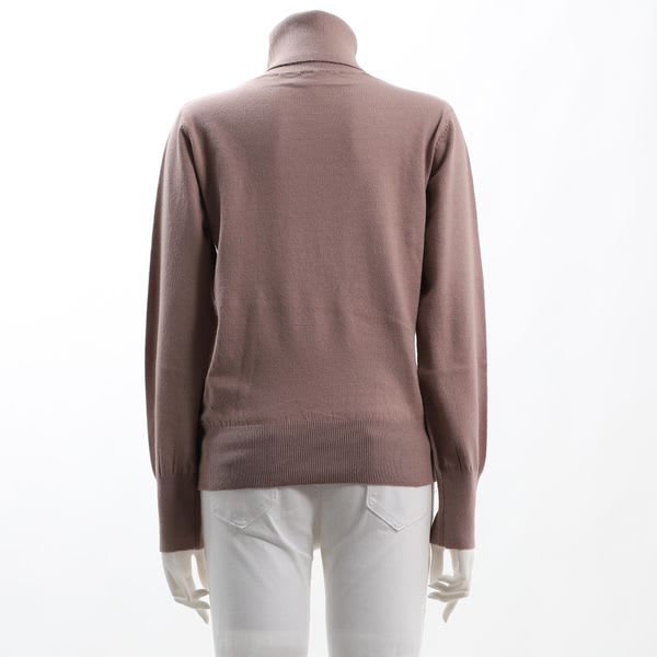 ストレッチヤーンタートルネックニット