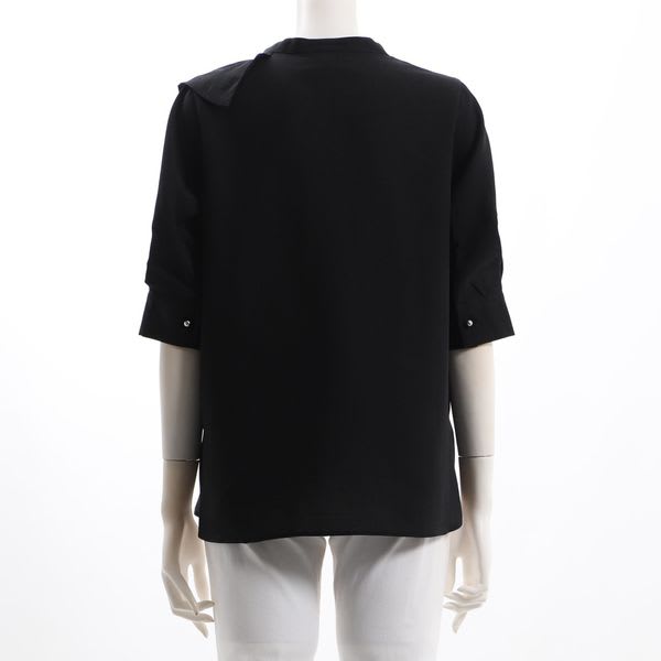 アシンメトリーフリルトップス