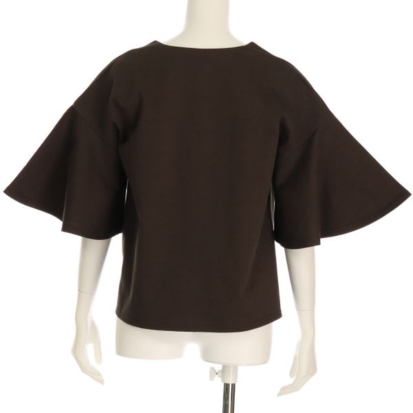 フレア袖カットソー