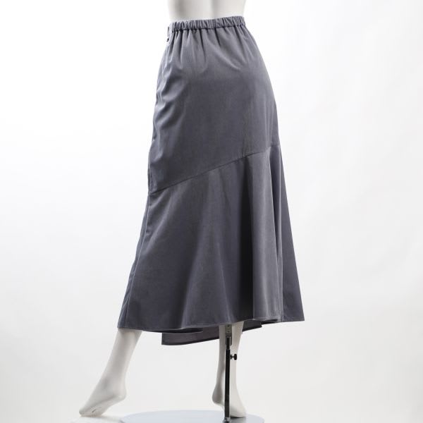 ミディコールアシンメトリースカート