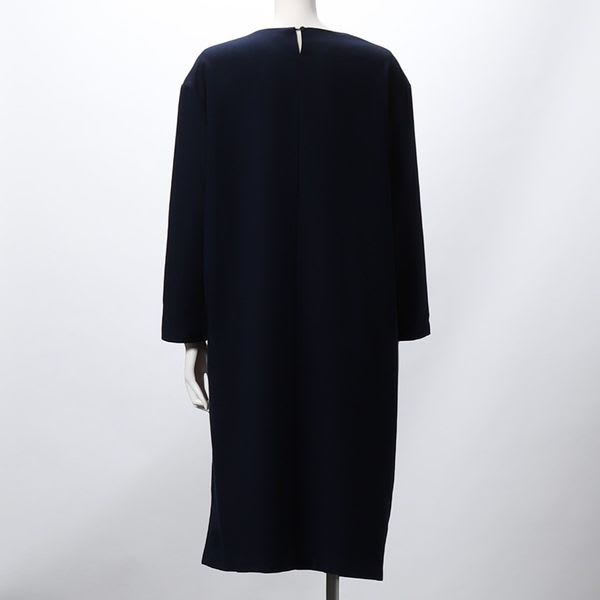 アシンメトリータックワンピース