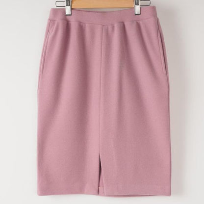 起毛スリット入りタイトスカート