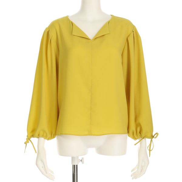 ドロスト袖ふんわり袖ブラウス