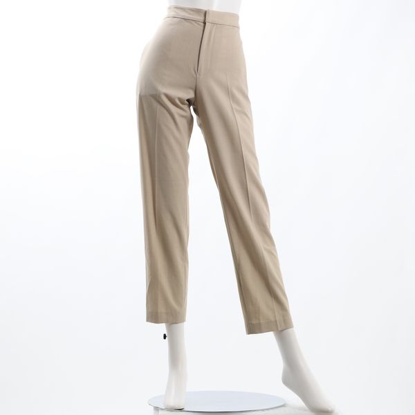 センタープレステーパードパンツ