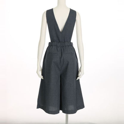 取り外し可能ショルダースリーブフレアパンツ