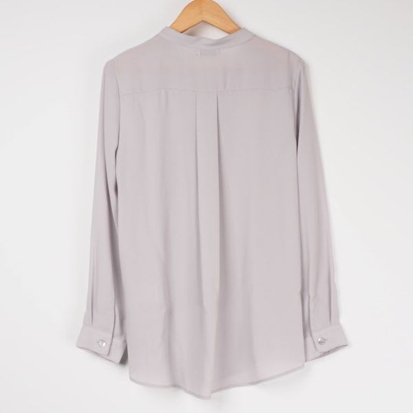 フロントドレープスタンドブラウス