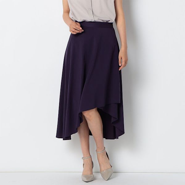 フィッシュテールフレアスカート