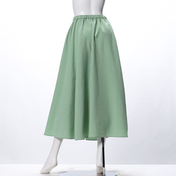 ギャザーフレアスカート