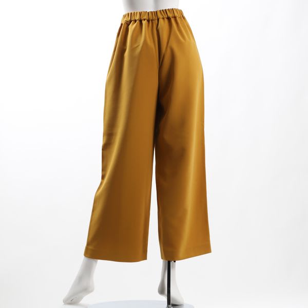 太ベルトワイドパンツ