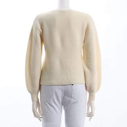 クルーネックニット