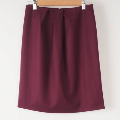 タック立体シルエットタイトスカート