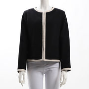 パイピングノーカラージャケット