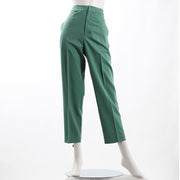 センタープレステーパードパンツ