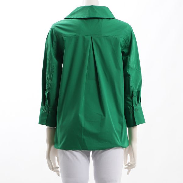 アシンメトリーデザインシャツブラウス