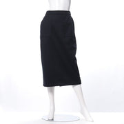 起毛カットツイルタイトスカート