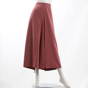 レイヤードデザインフレアパンツ