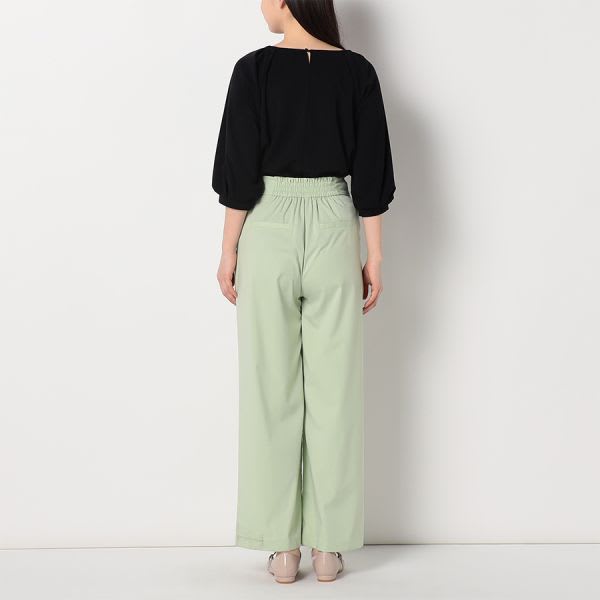 スクエアネックペプラムブラウス