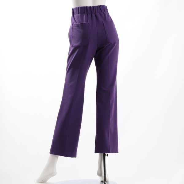 両面起毛ストレートパンツ