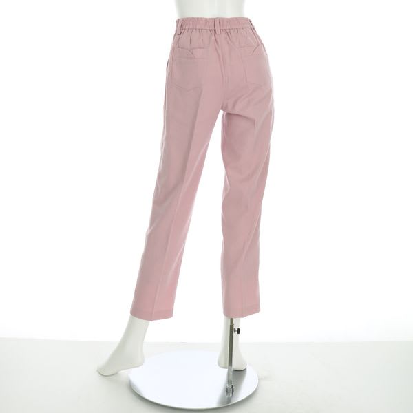 後ろゴムテーパードパンツ