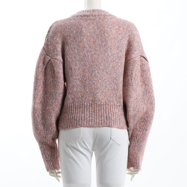 ボリューム袖ニット