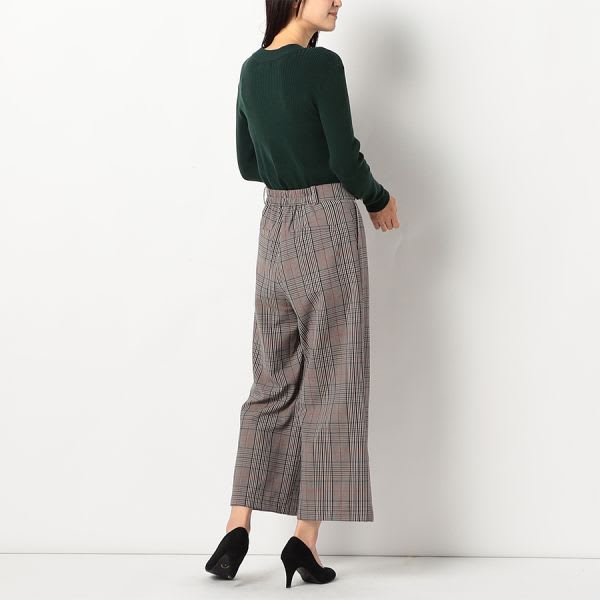 リブハイネックニット